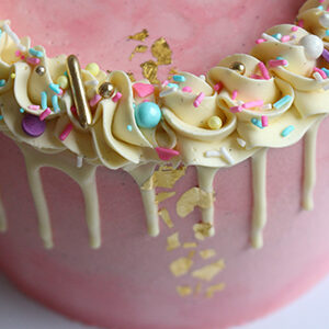 Border drip taart cakeswithcurves